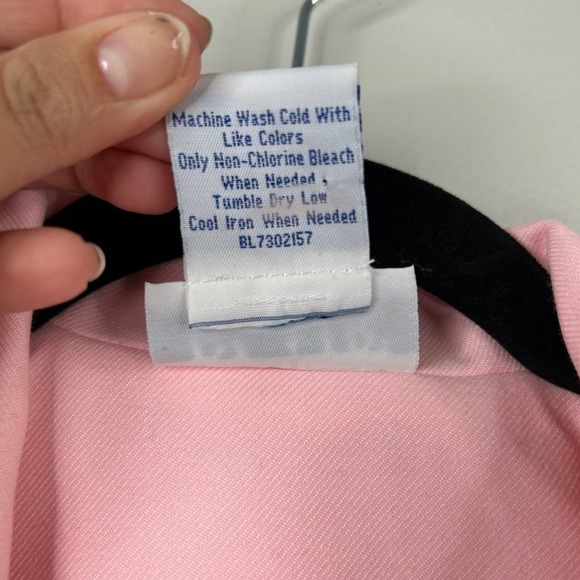 Blair Pink Blazer Womens‎ 10 MS Single Button Classic Barbiecore - Picture 5 of 7